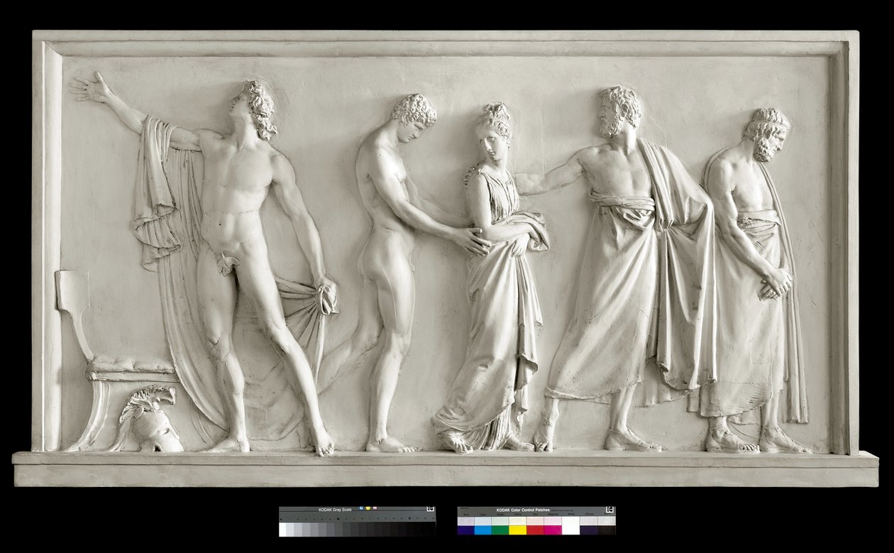 Achille che consegna Briseide agli araldi di Agamennone da Antonio Canova