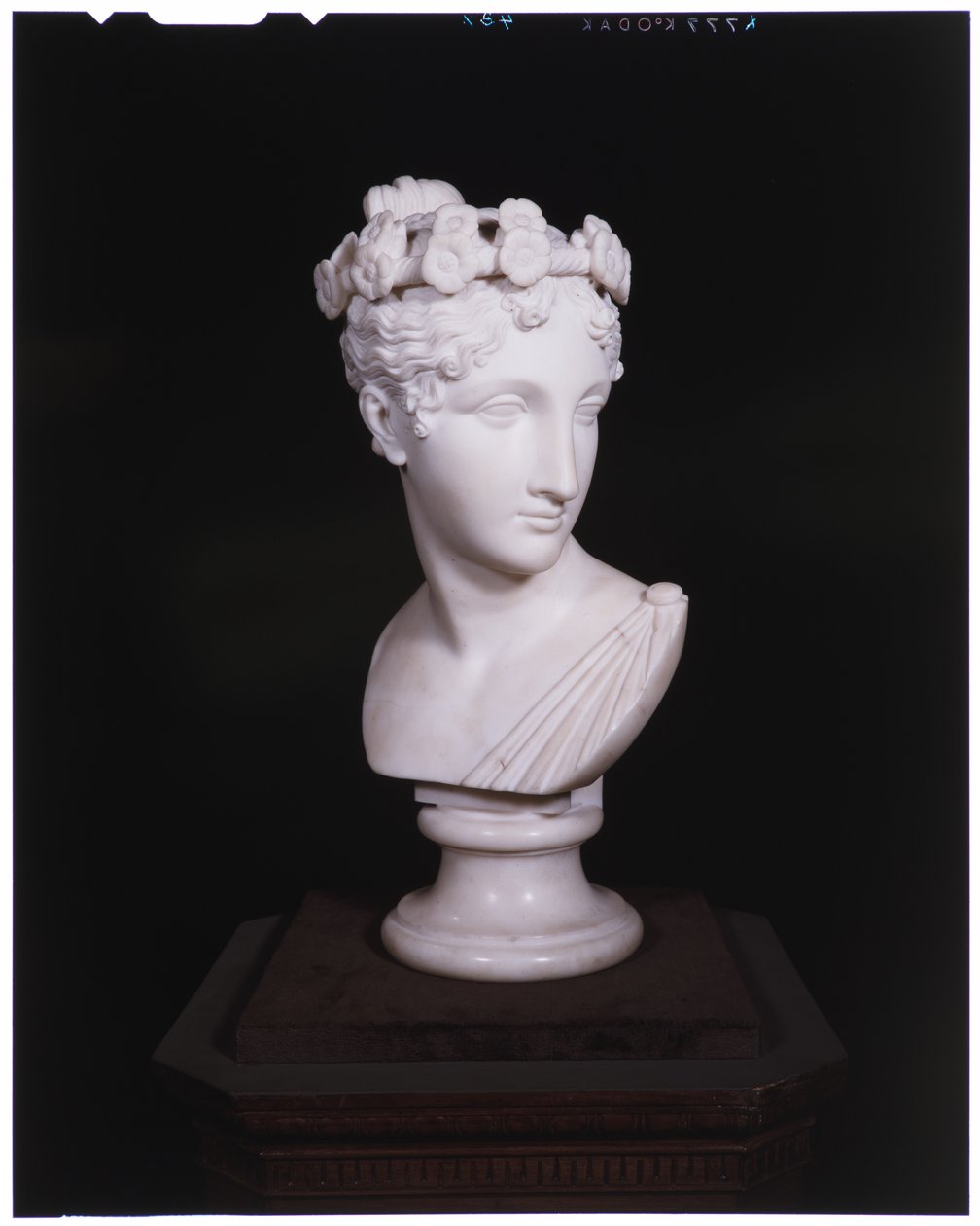 Testa di una danzatrice, 1820 da Antonio Canova