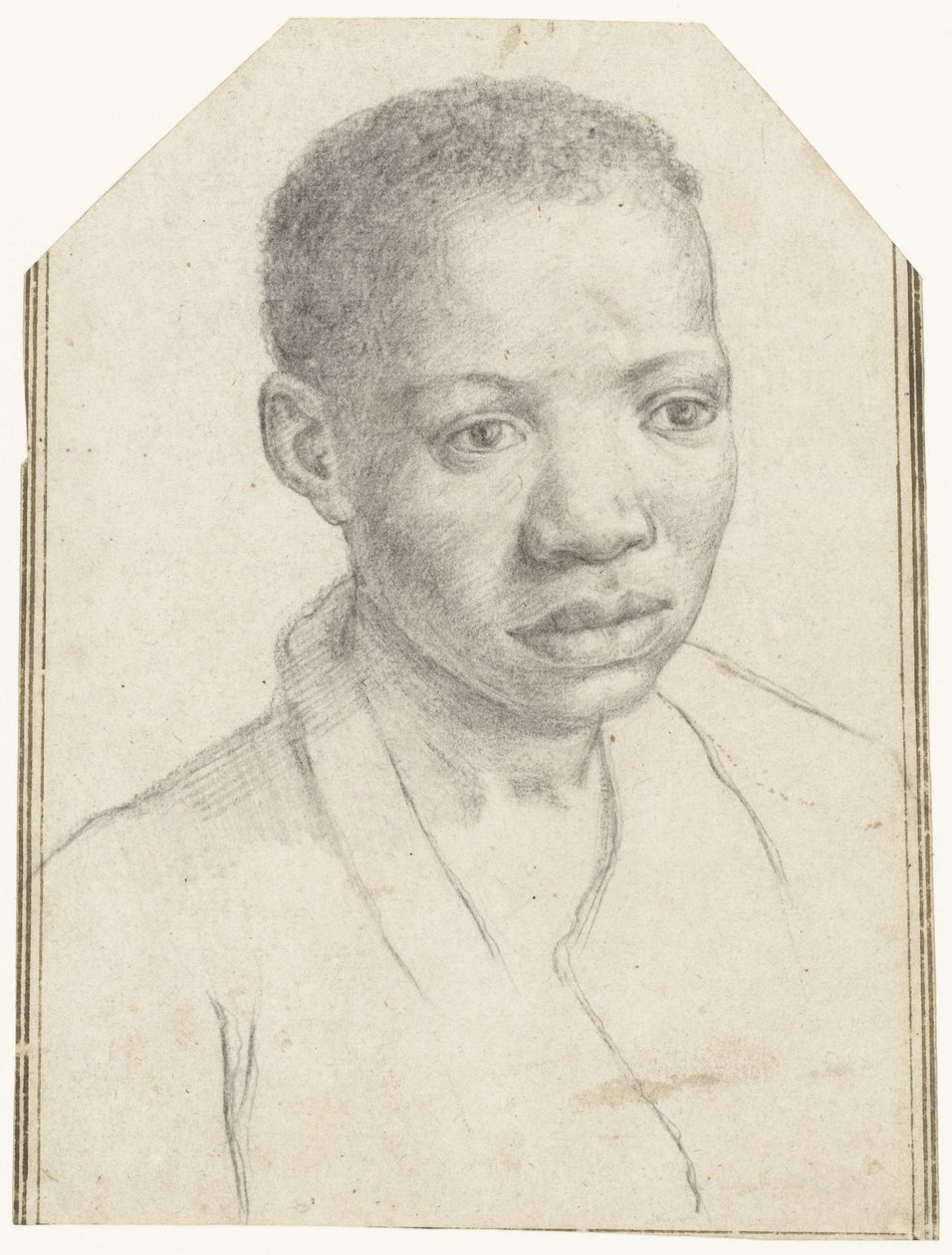 Ritratto di un ragazzo nero da Antonio Carracci