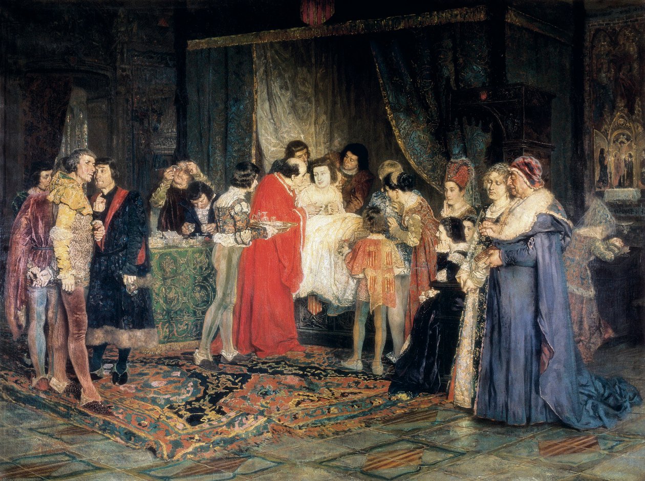 Morte di Ferdinando I da Antonio Casanova y Estorach