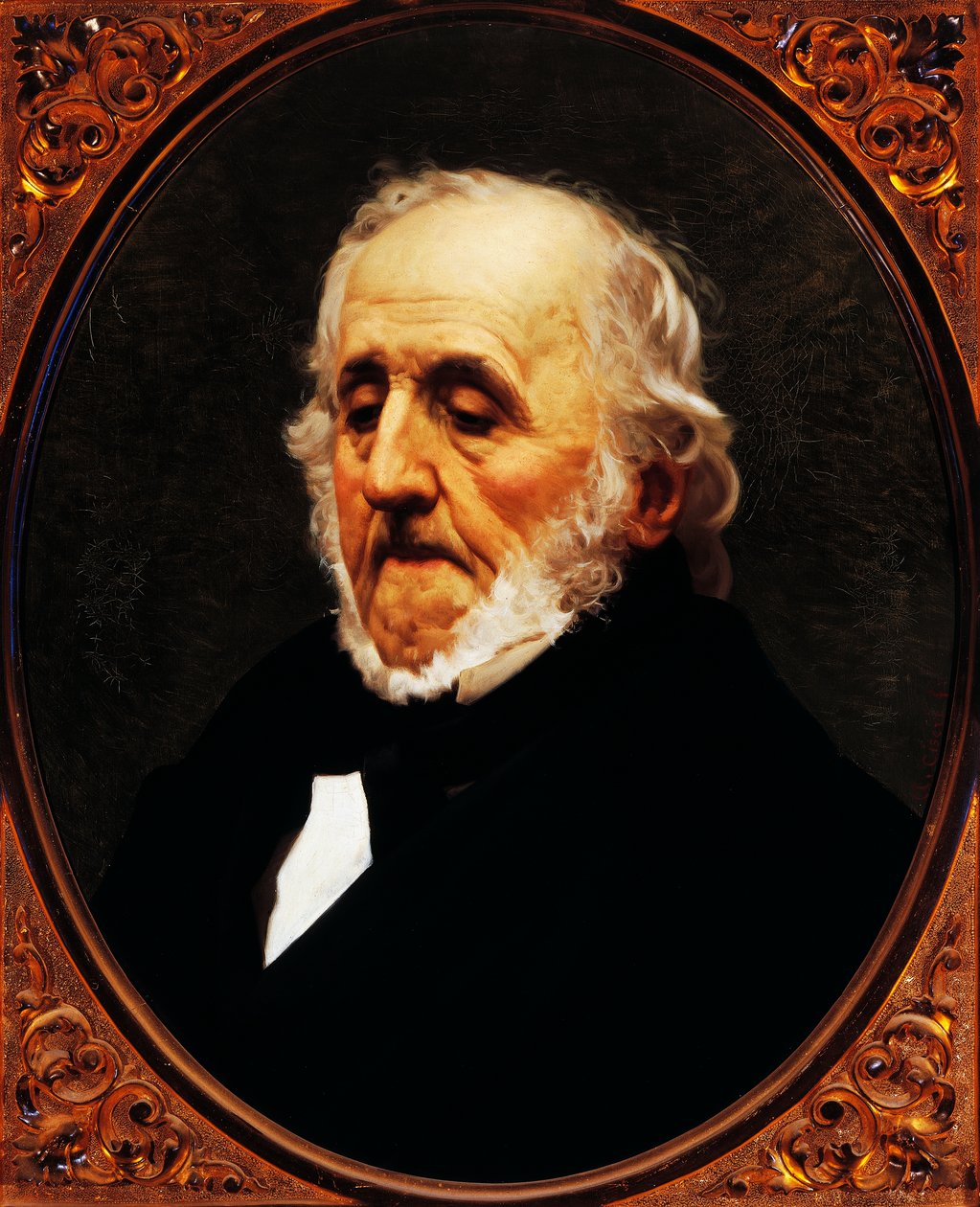 Ritratto di Gino Capponi da Antonio Ciseri