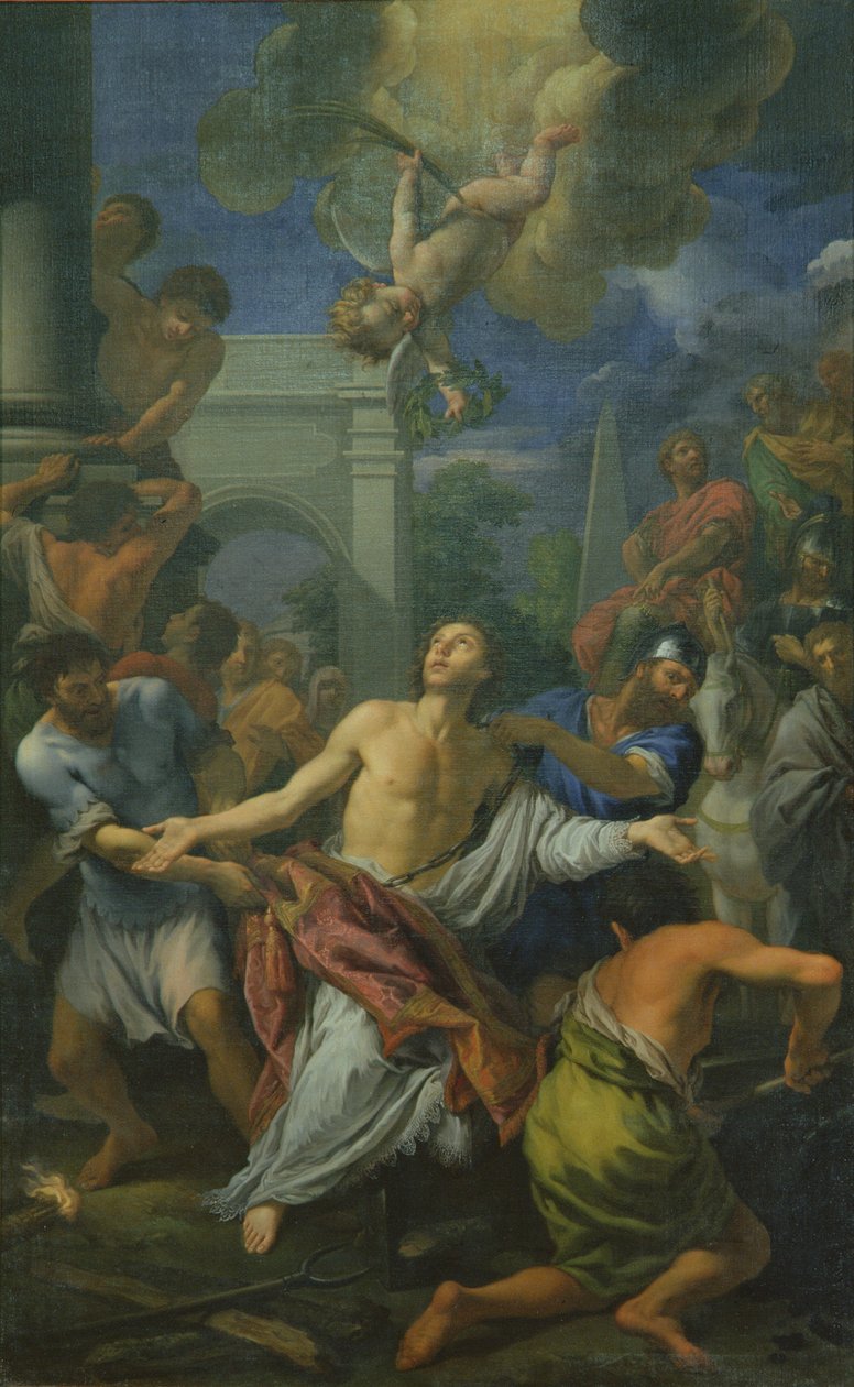 Il martirio di San Lorenzo da Antonio Domenico Gabbiani
