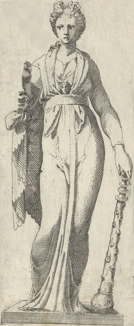 Melpomene, dal sarcofago Mattei, Roma, 1540-45 da Antonio Fantuzzi