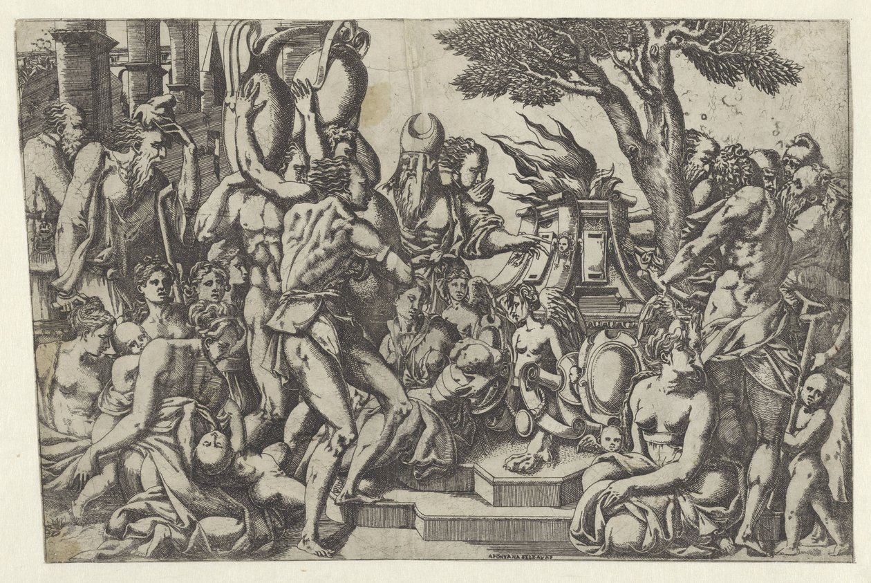Scena di sacrificio da Antonio Fantuzzi