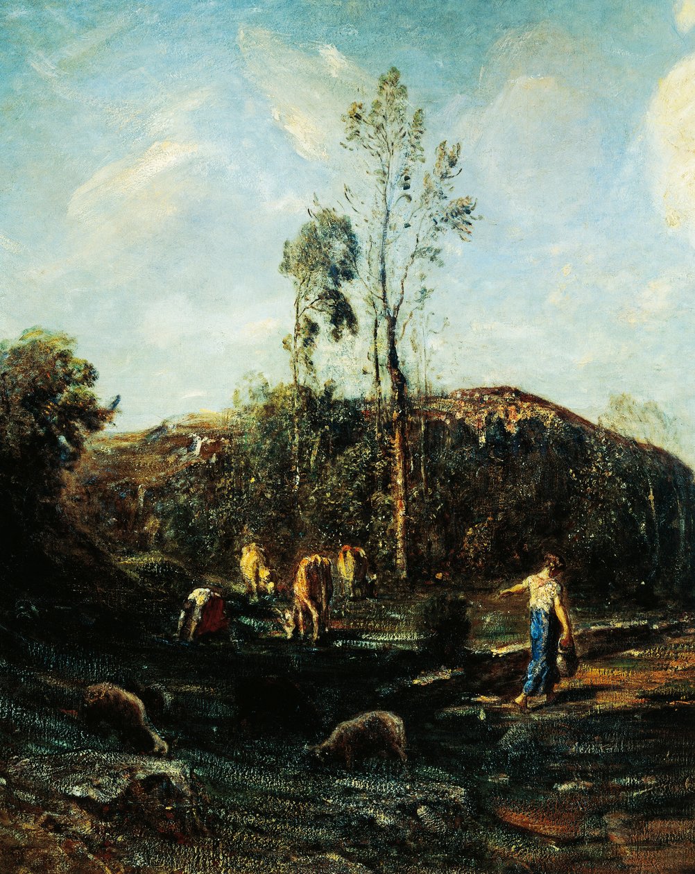 Le nuvole da Antonio Fontanesi
