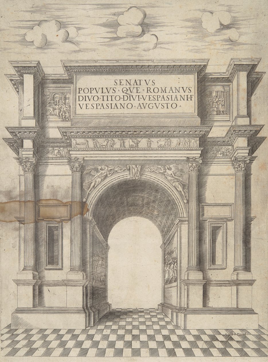 Speculum Romanae Magnificentiae da Antonio Lafreri