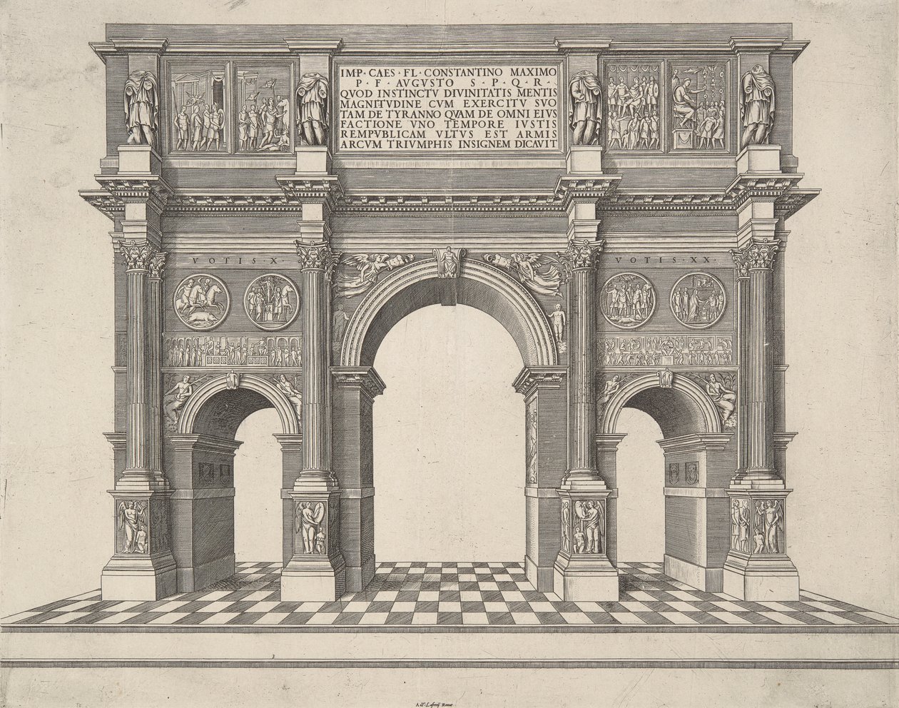 Speculum Romanae Magnificentiae da Antonio Lafreri