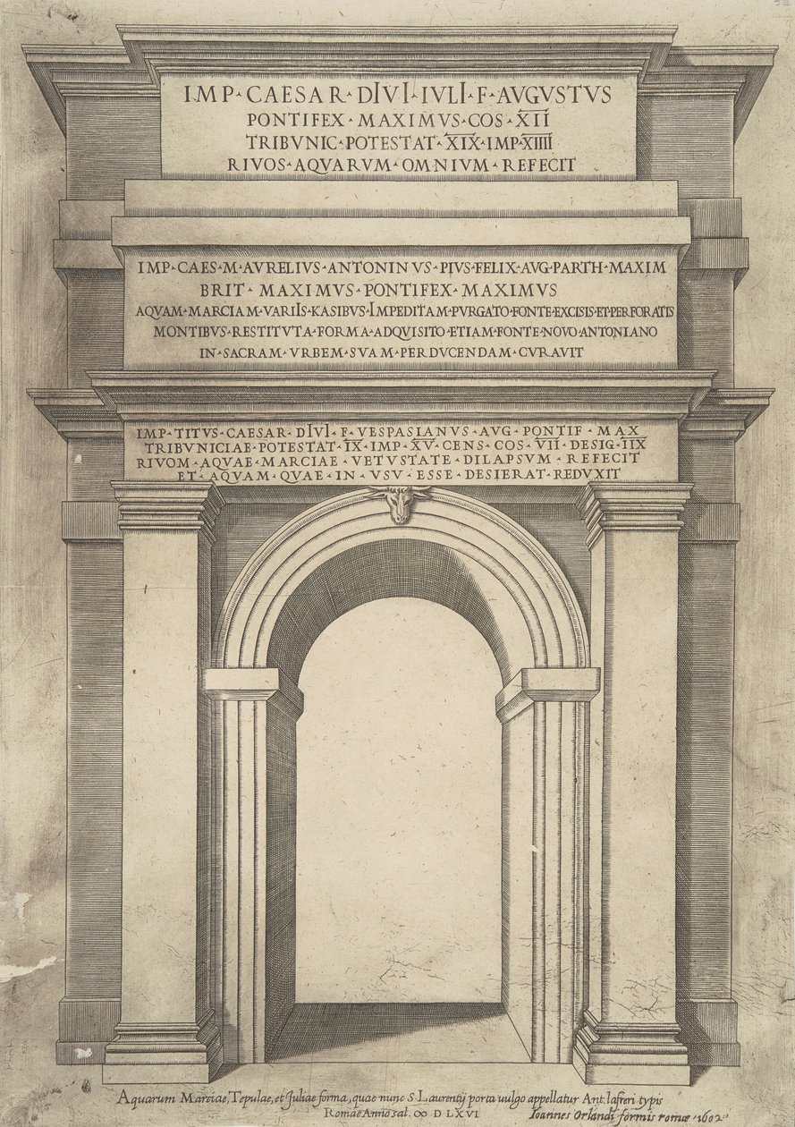 Speculum Romanae Magnificentiae da Antonio Lafreri