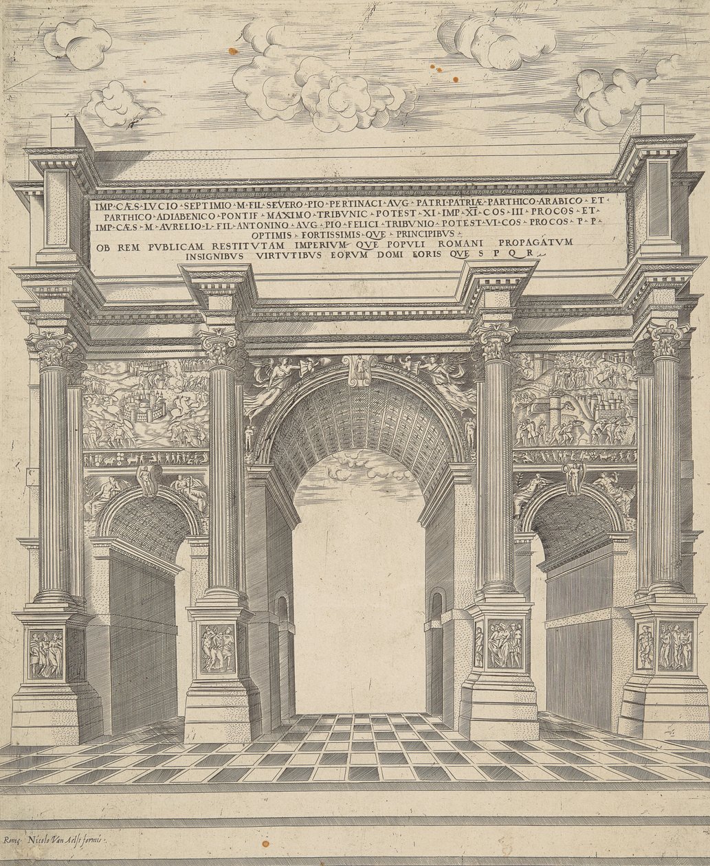 Speculum Romanae Magnificentiae da Antonio Lafreri
