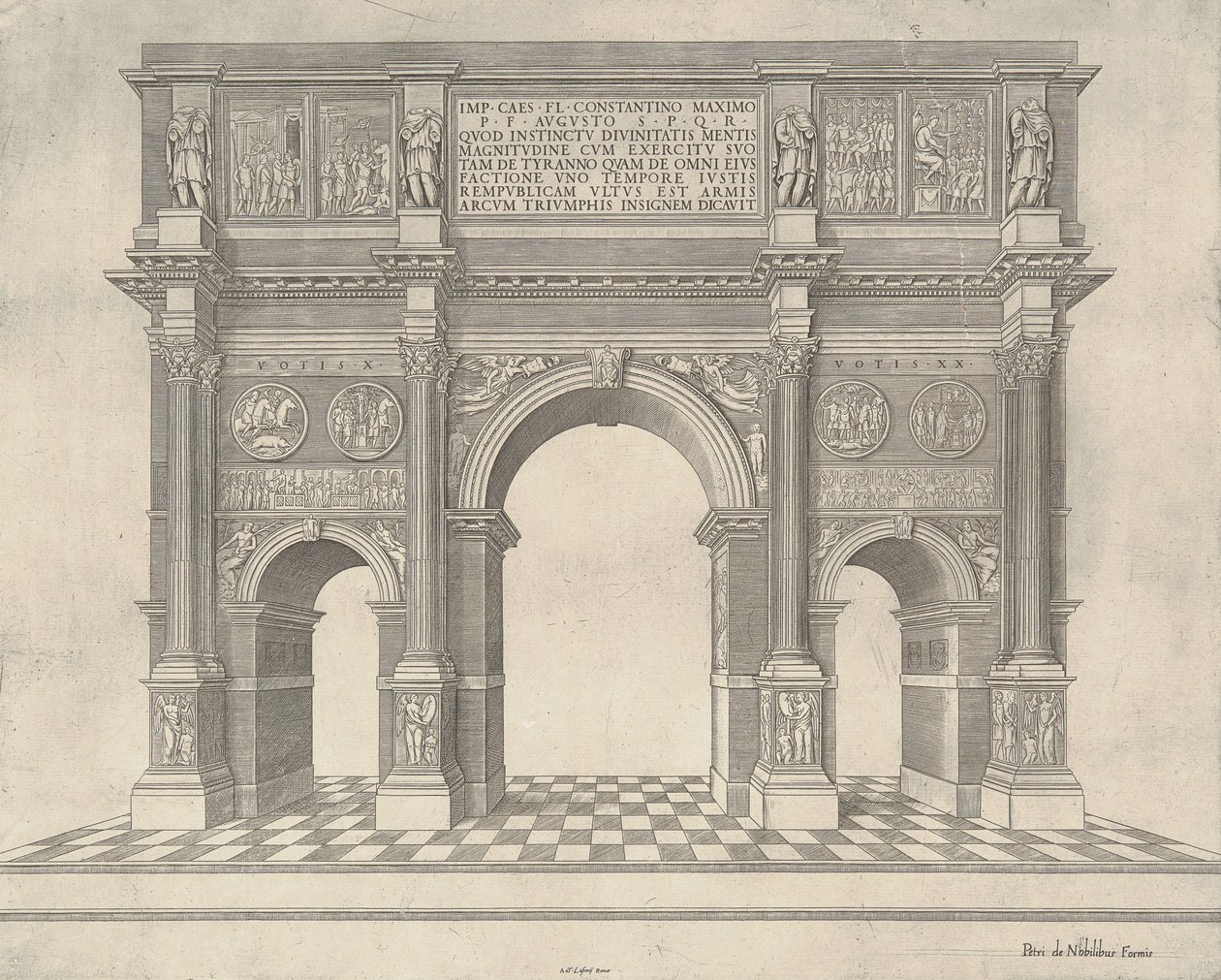 Speculum Romanae Magnificentiae da Antonio Lafreri