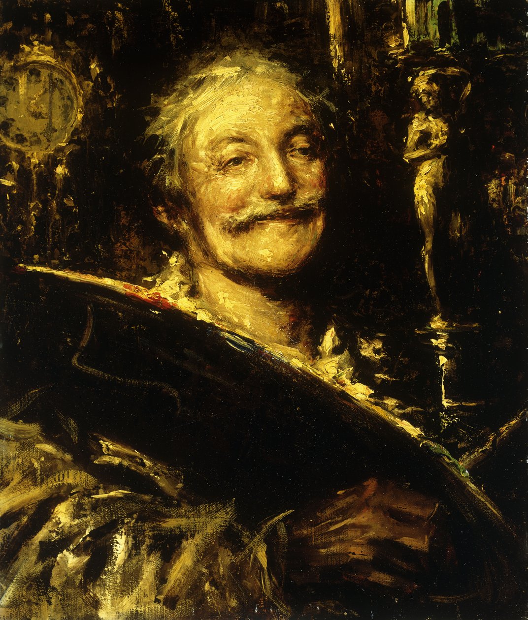 Un autoritratto da Antonio Mancini