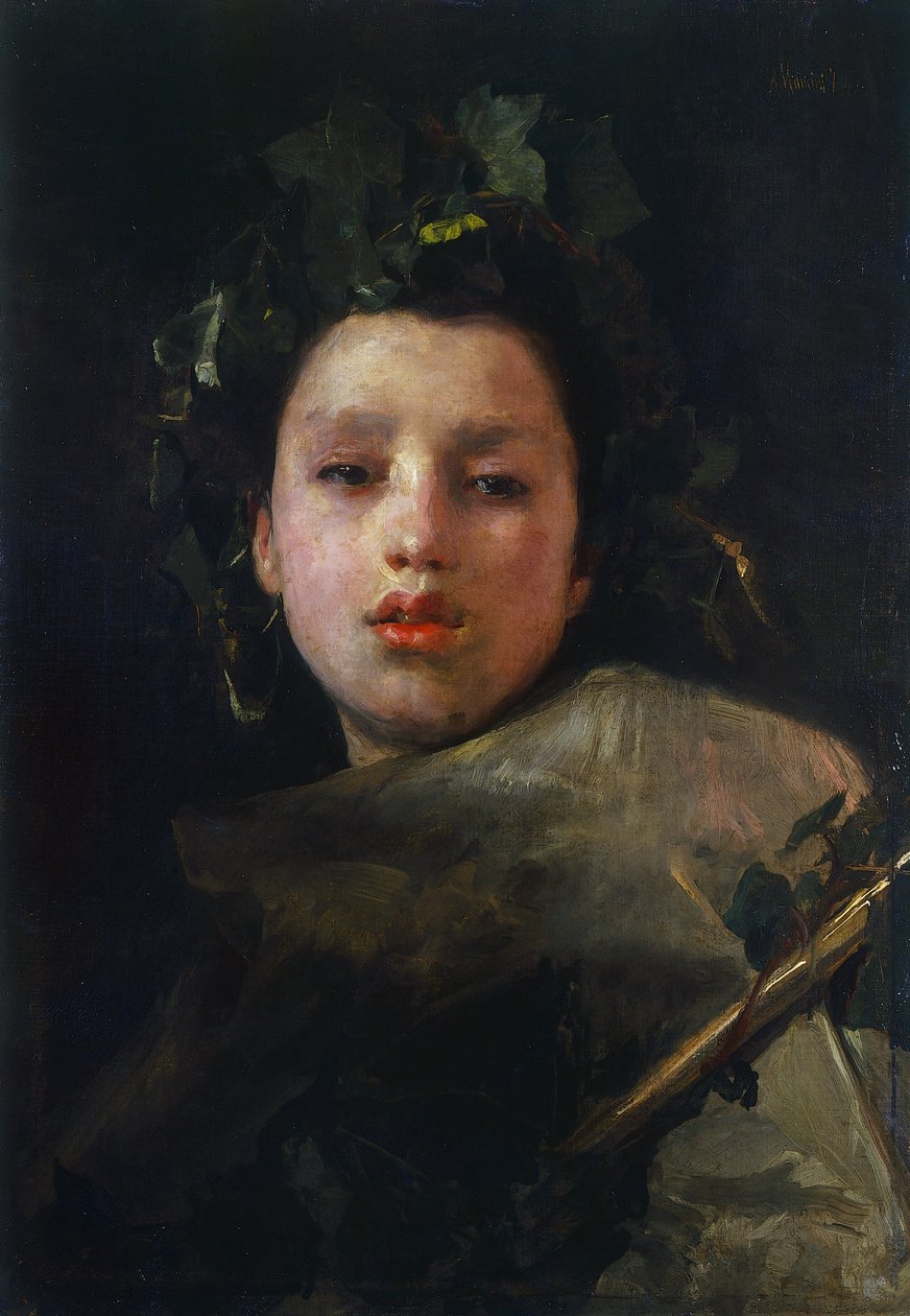 Bacco da ragazzo da Antonio Mancini