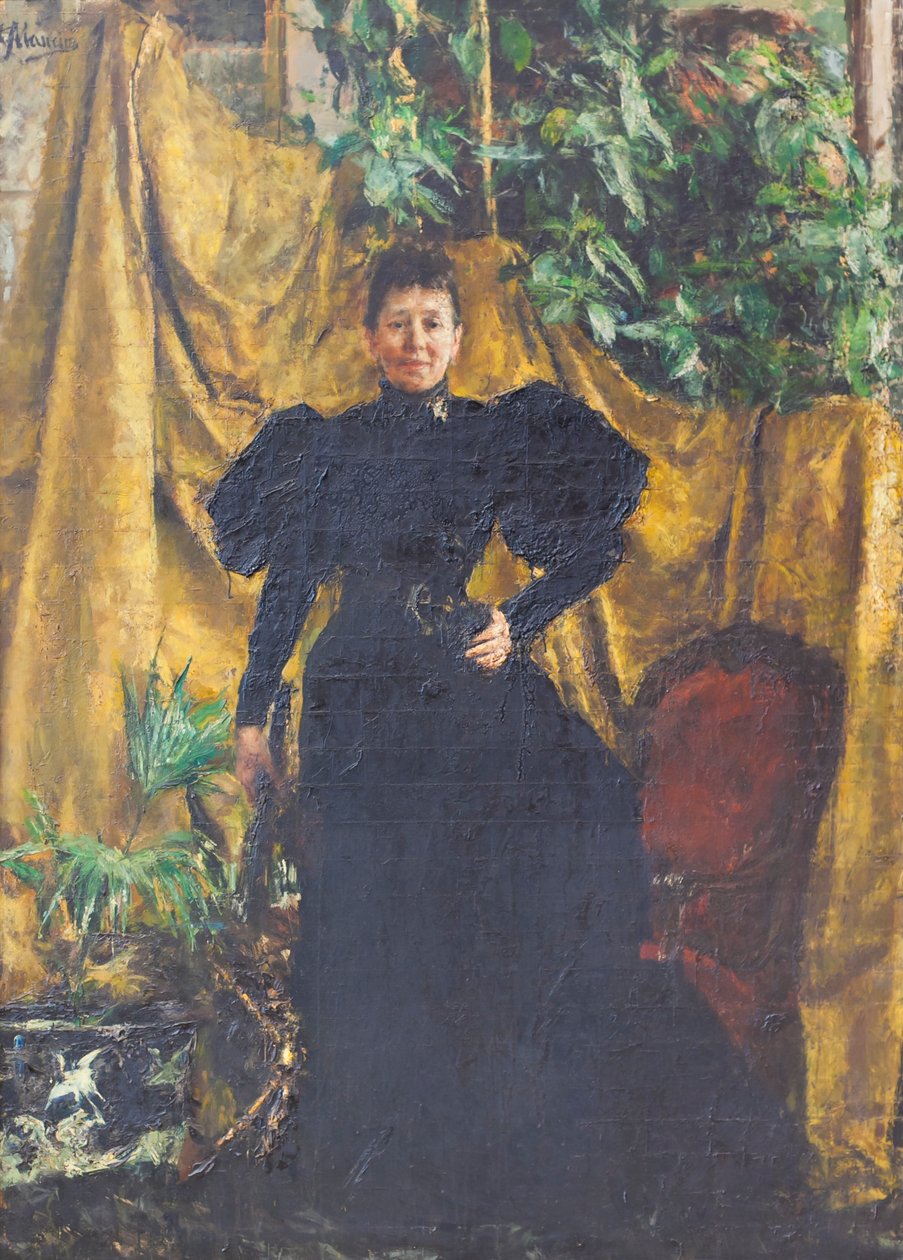 Ritratto di Signora Pantaleoni da Antonio Mancini