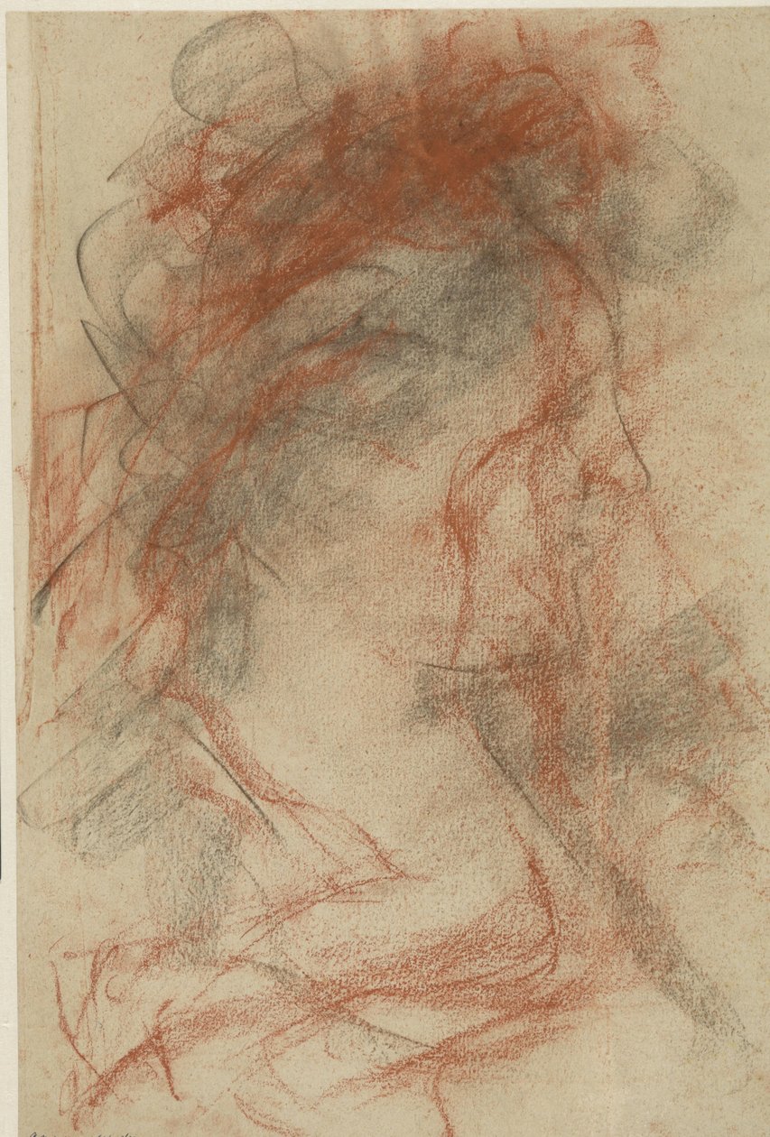 Profilo di una dama verso destra da Antonio Mancini