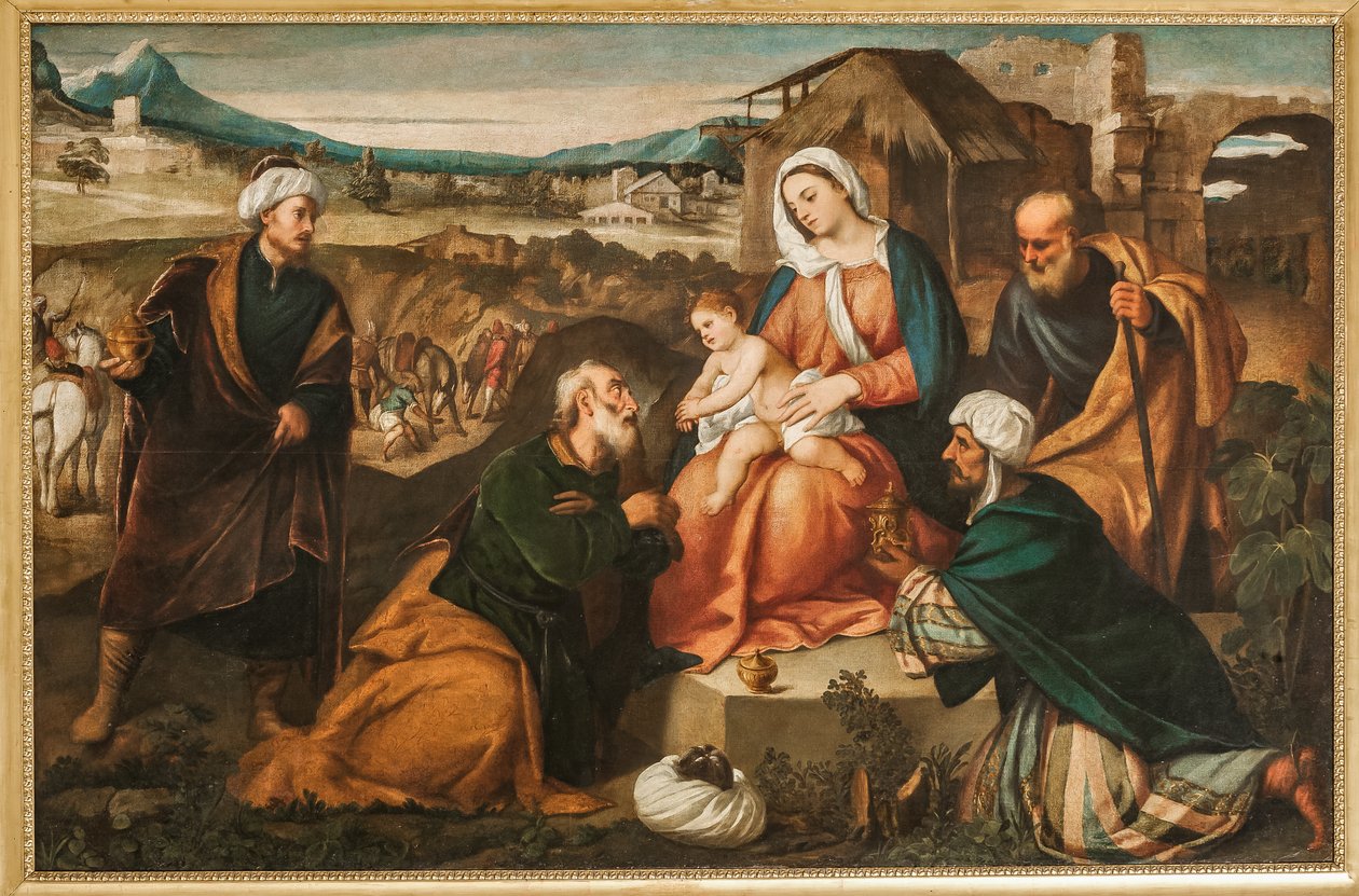Adorazione dei Magi da Antonio Palma