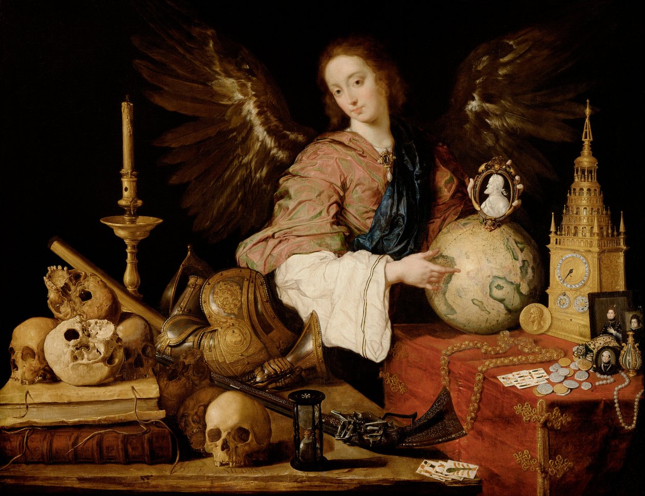 Allegoria della Vanità (dettaglio) da Antonio Pereda y Salgado
