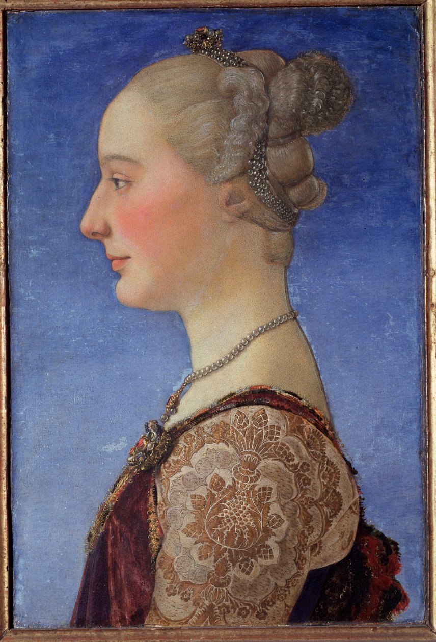 Ritratto di una dama da Antonio Pollaiuolo