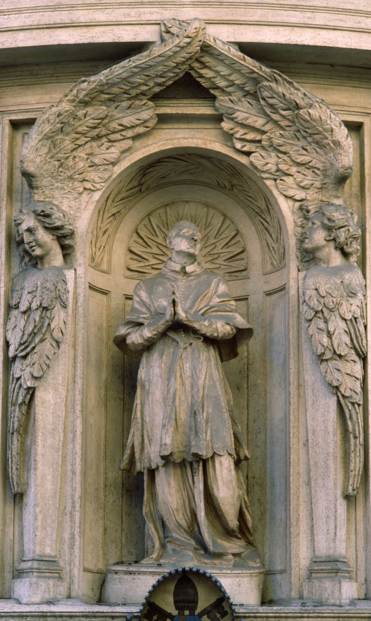 San Carlo Borromeo in preghiera da Antonio Raggi