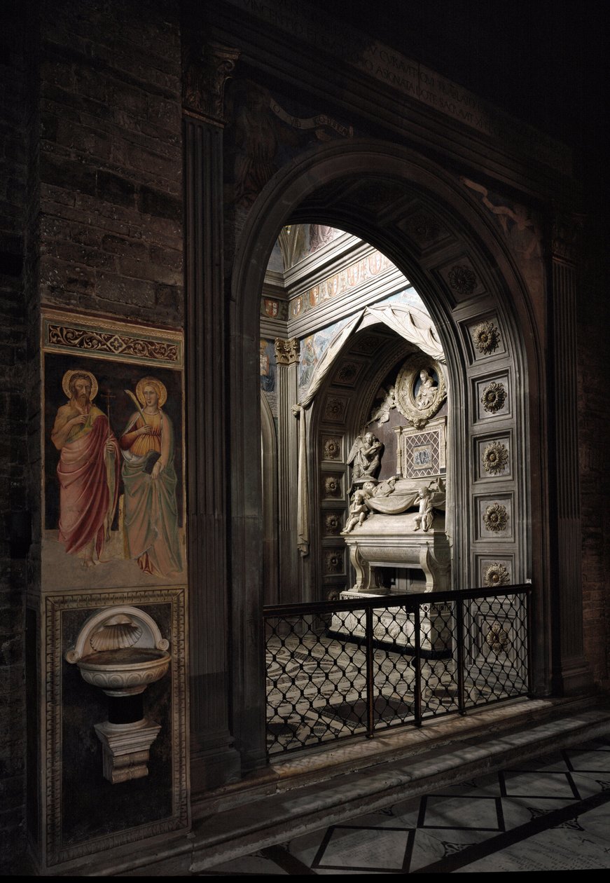 Tomba del Cardinale del Portogallo, Giacomo del Portogallo da Antonio Rossellino