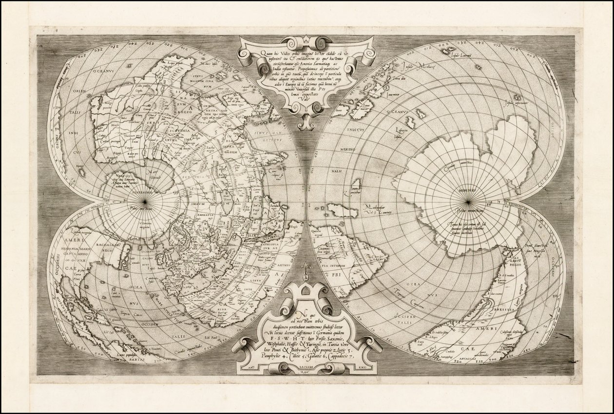 Antonio Salamanca Worldmap 1550 da Antonio Salamanca