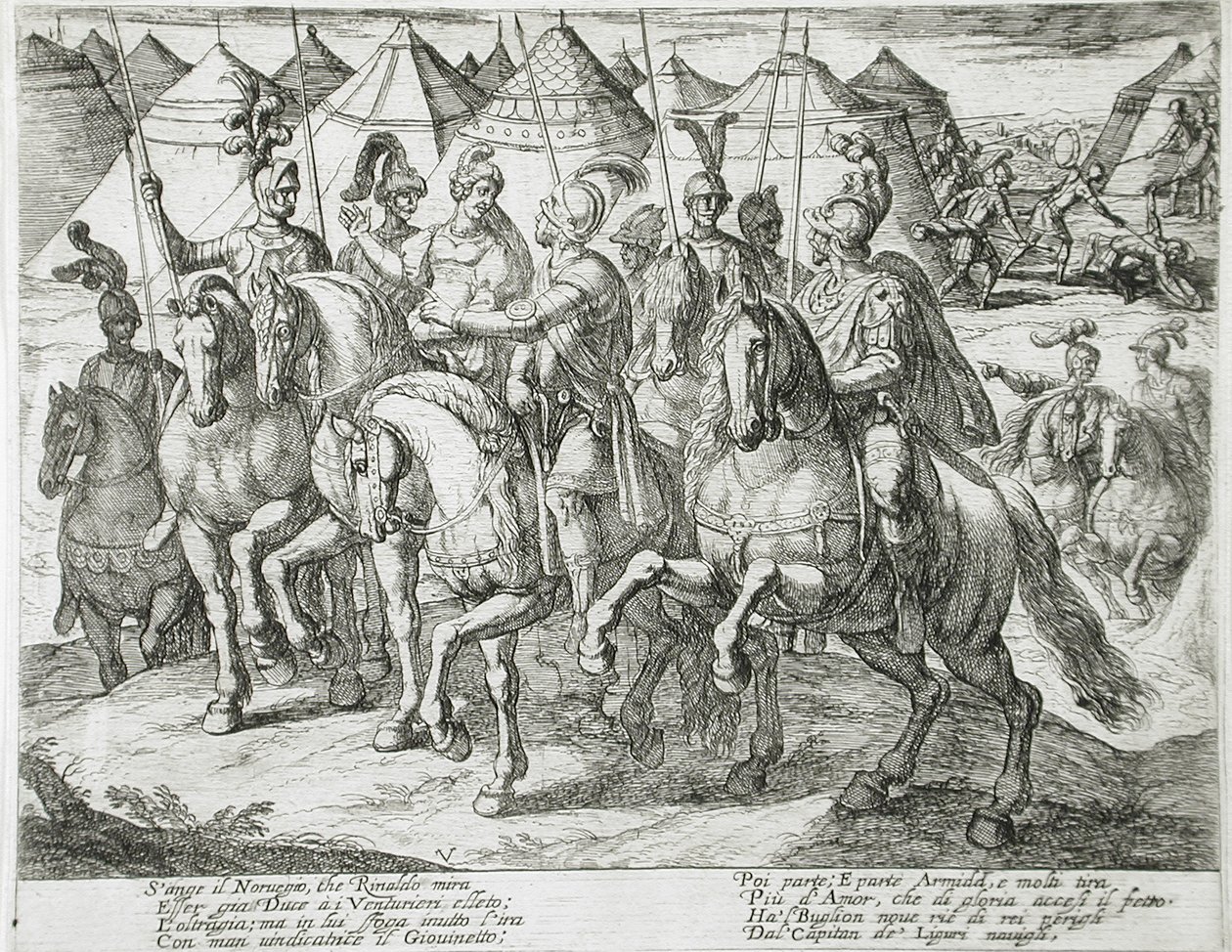 Canto V da Antonio Tempesta