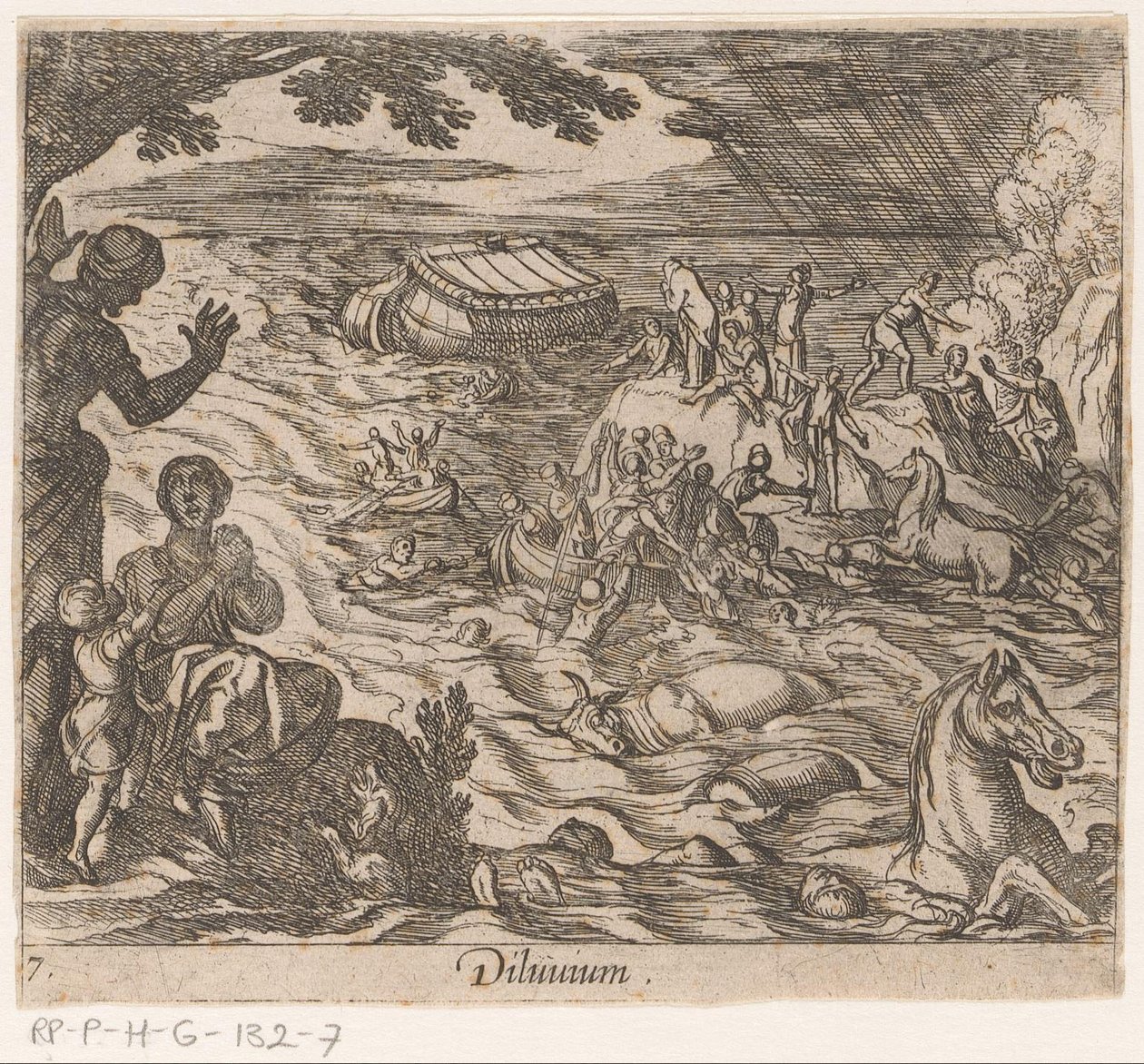Il Diluvio da Antonio Tempesta
