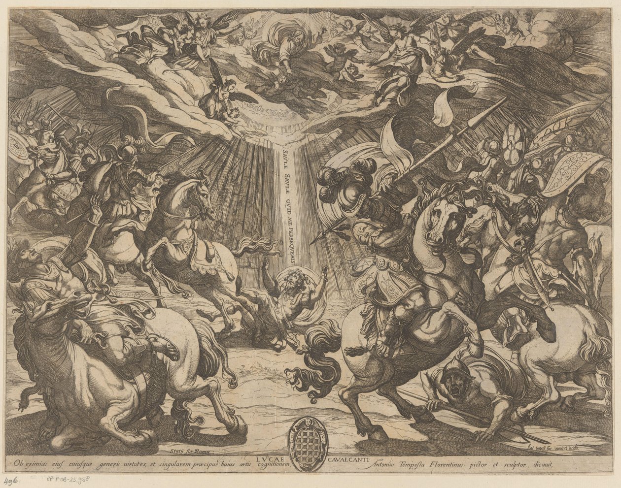 La conversione di Paolo da Antonio Tempesta