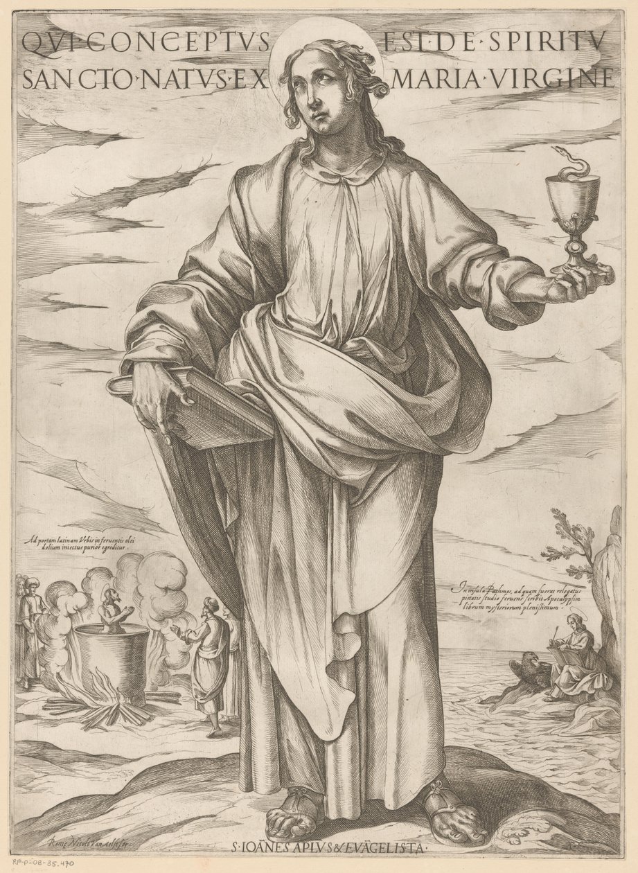 San Giovanni (serie di Cristo, Maria e gli apostoli) da Antonio Tempesta