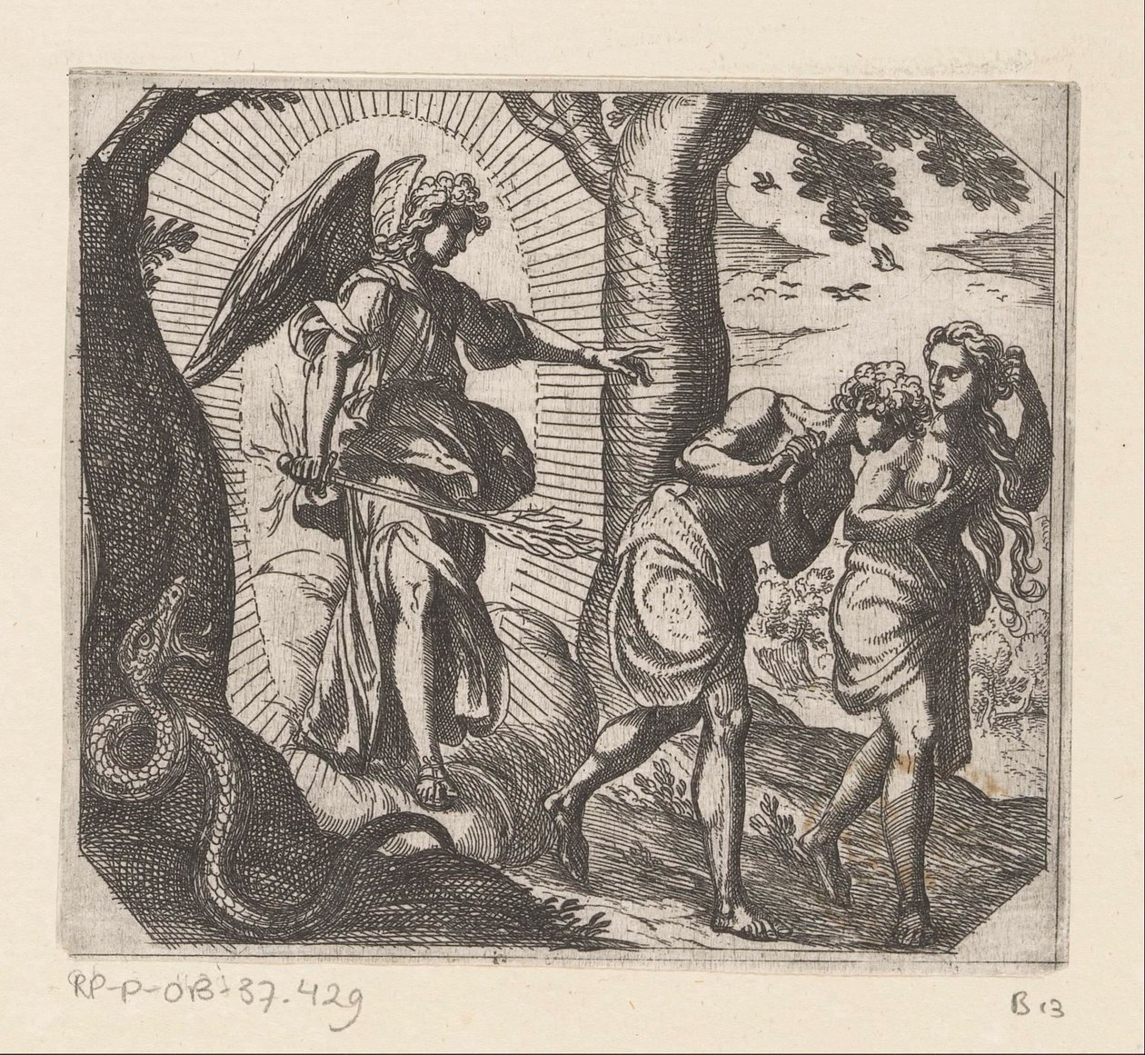Espulsione dal Paradiso da Antonio Tempesta