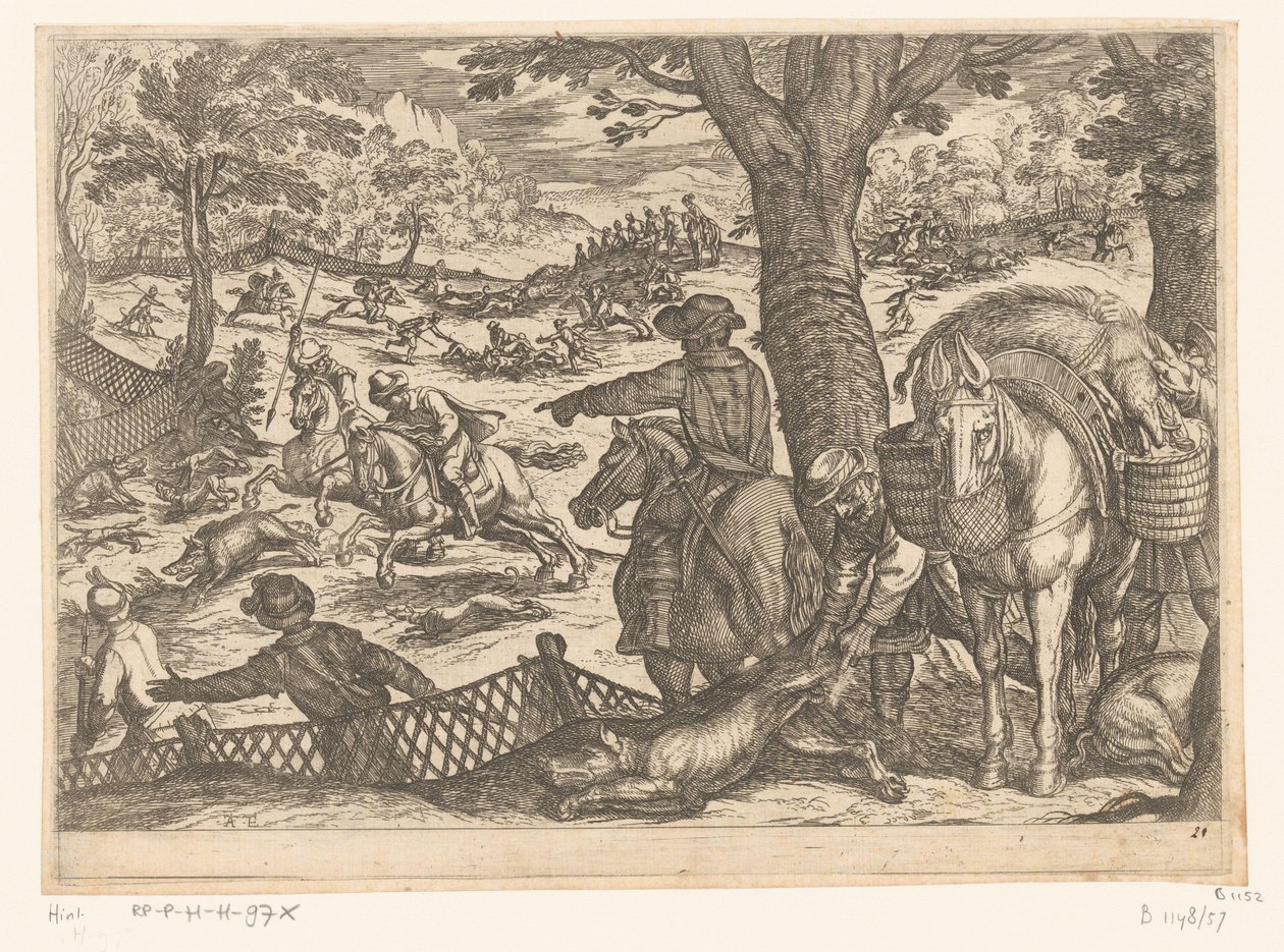 Caccia al cinghiale da Antonio Tempesta