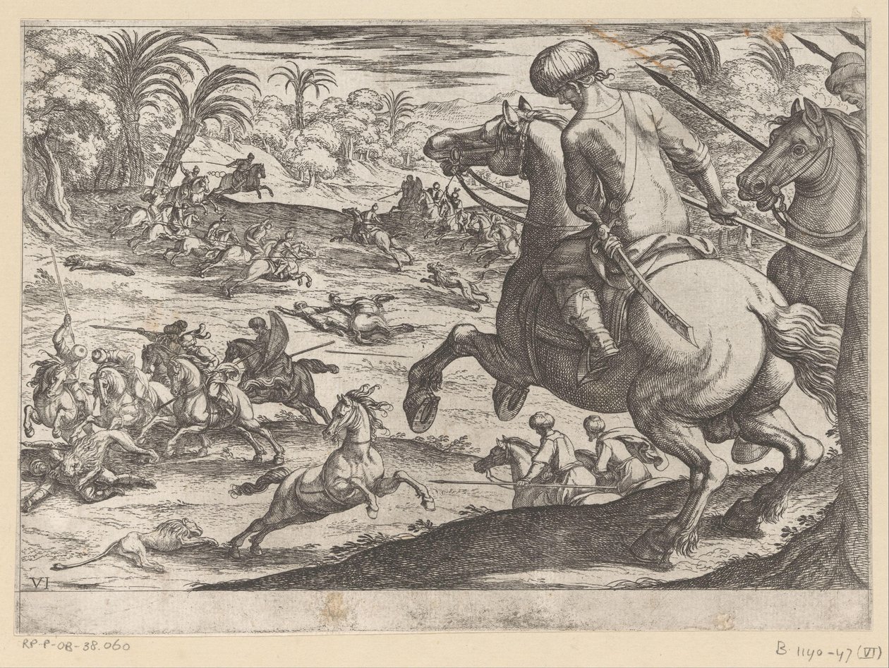 Caccia ai leoni da Antonio Tempesta