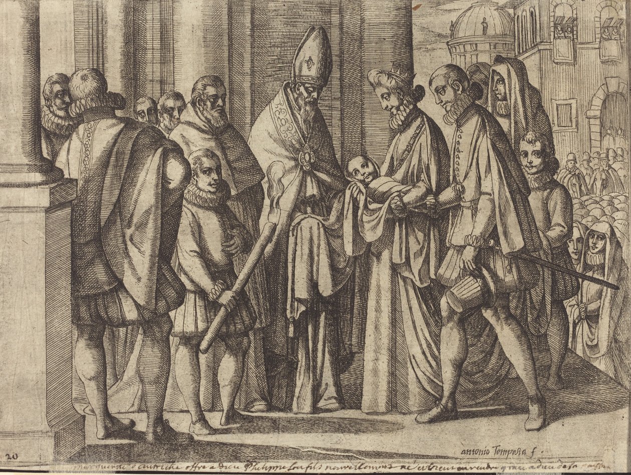 Filippo da ragazzo davanti a Margherita d