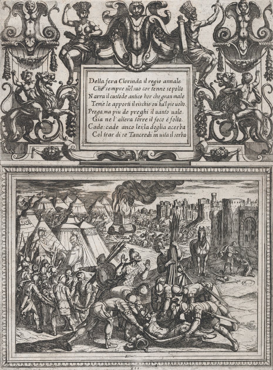 Tavola 12: Illustrazione al Canto XII, da 