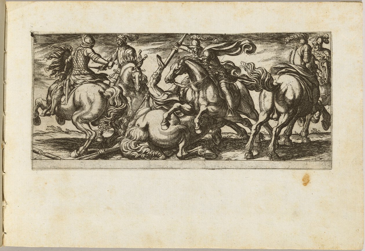 Sei cavalieri in combattimento da Antonio Tempesta