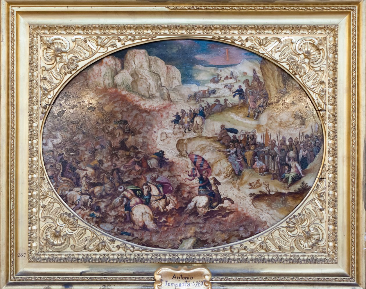 Il passaggio del Mar Rosso da Antonio Tempesta