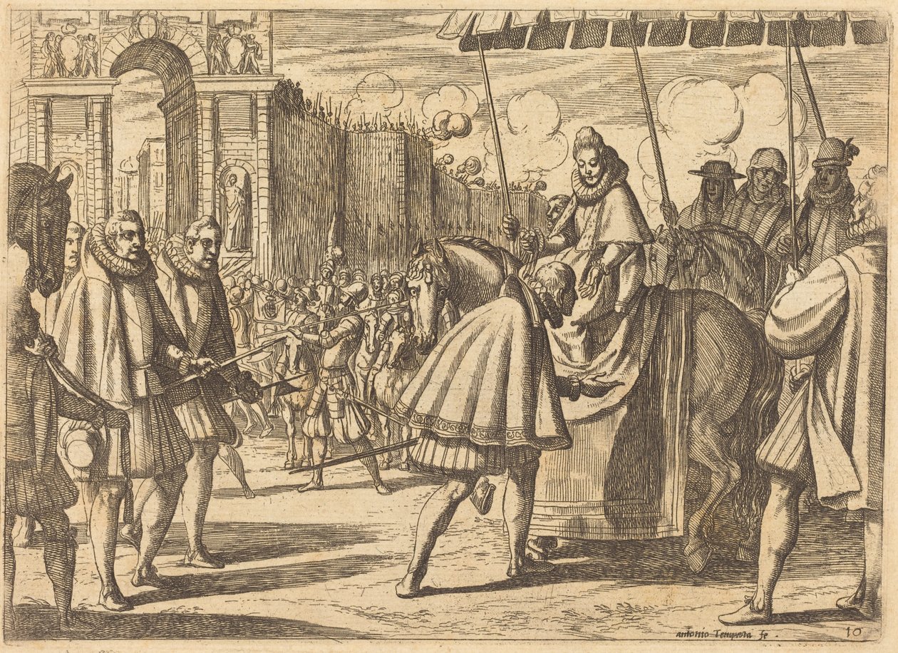 Ingresso trionfale di Margherita d