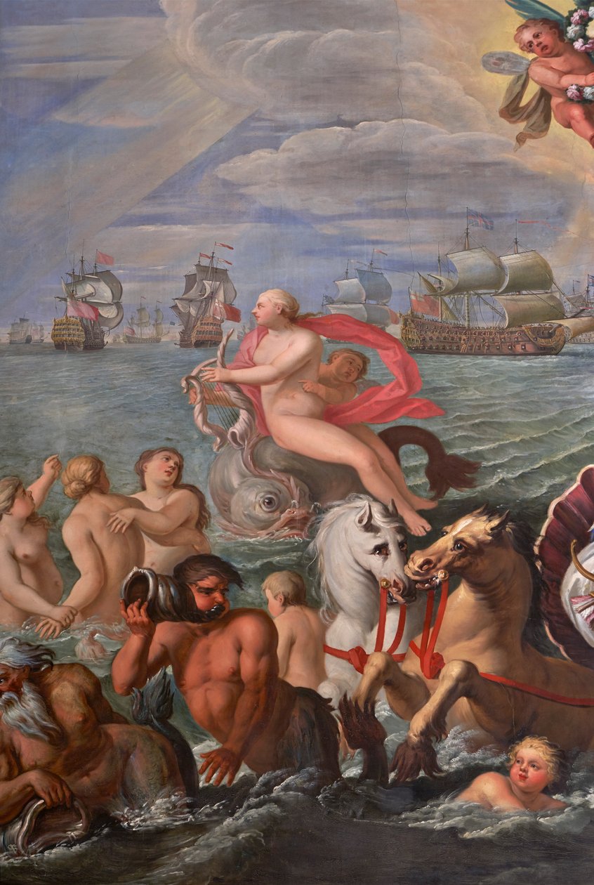 Dettaglio dalla Sala della Regina da Antonio Verrio