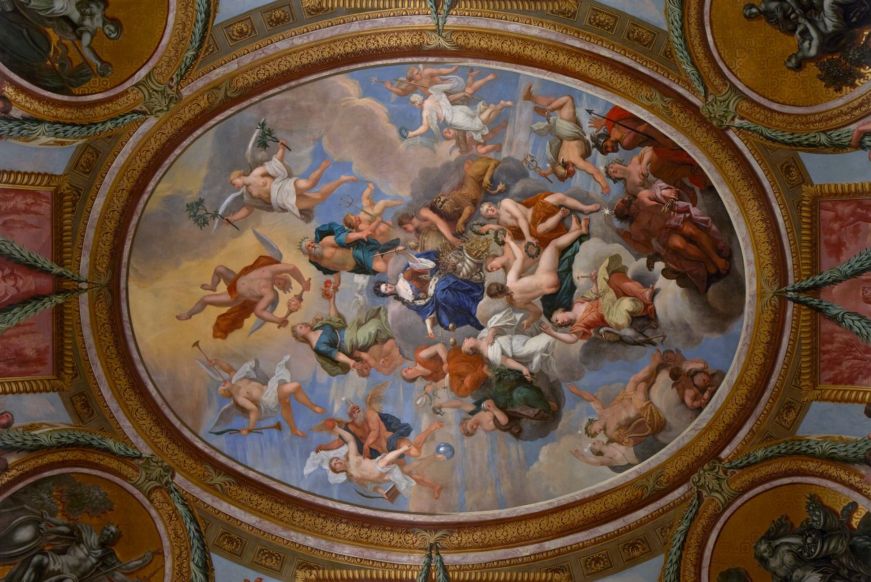La Sala del Disegno della Regina da Antonio Verrio