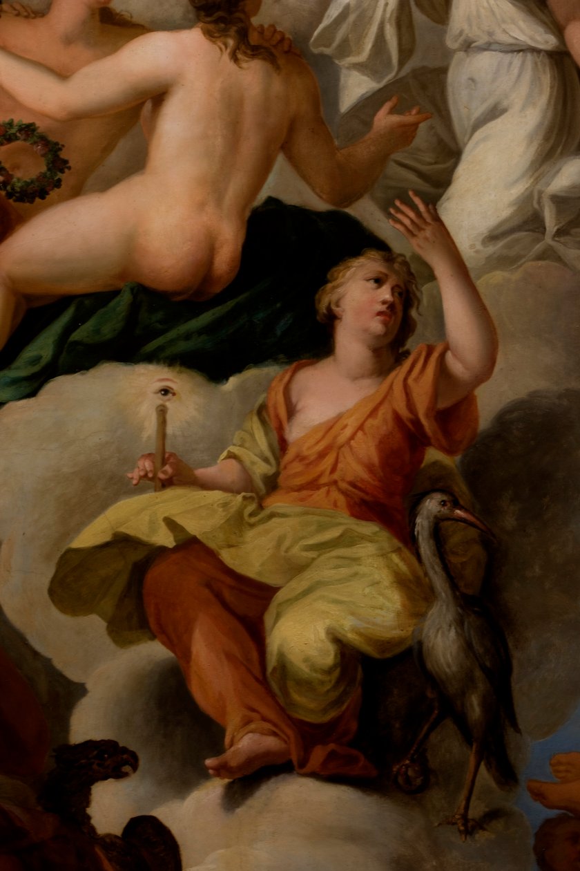Vigilanza (dettaglio dalla Sala del Disegno della Regina) da Antonio Verrio