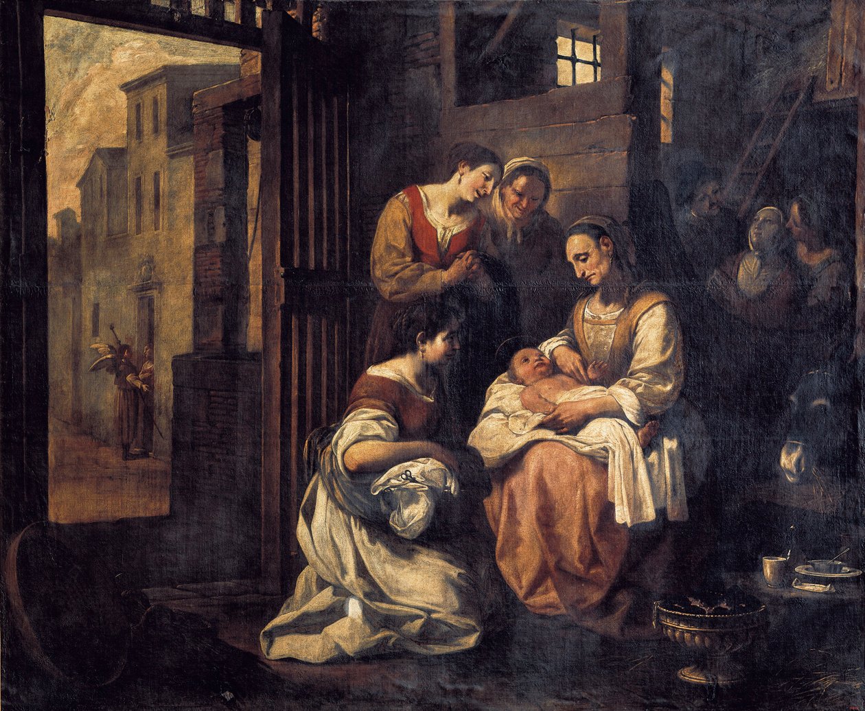La nascita di San Francesco da Antonio Viladomat