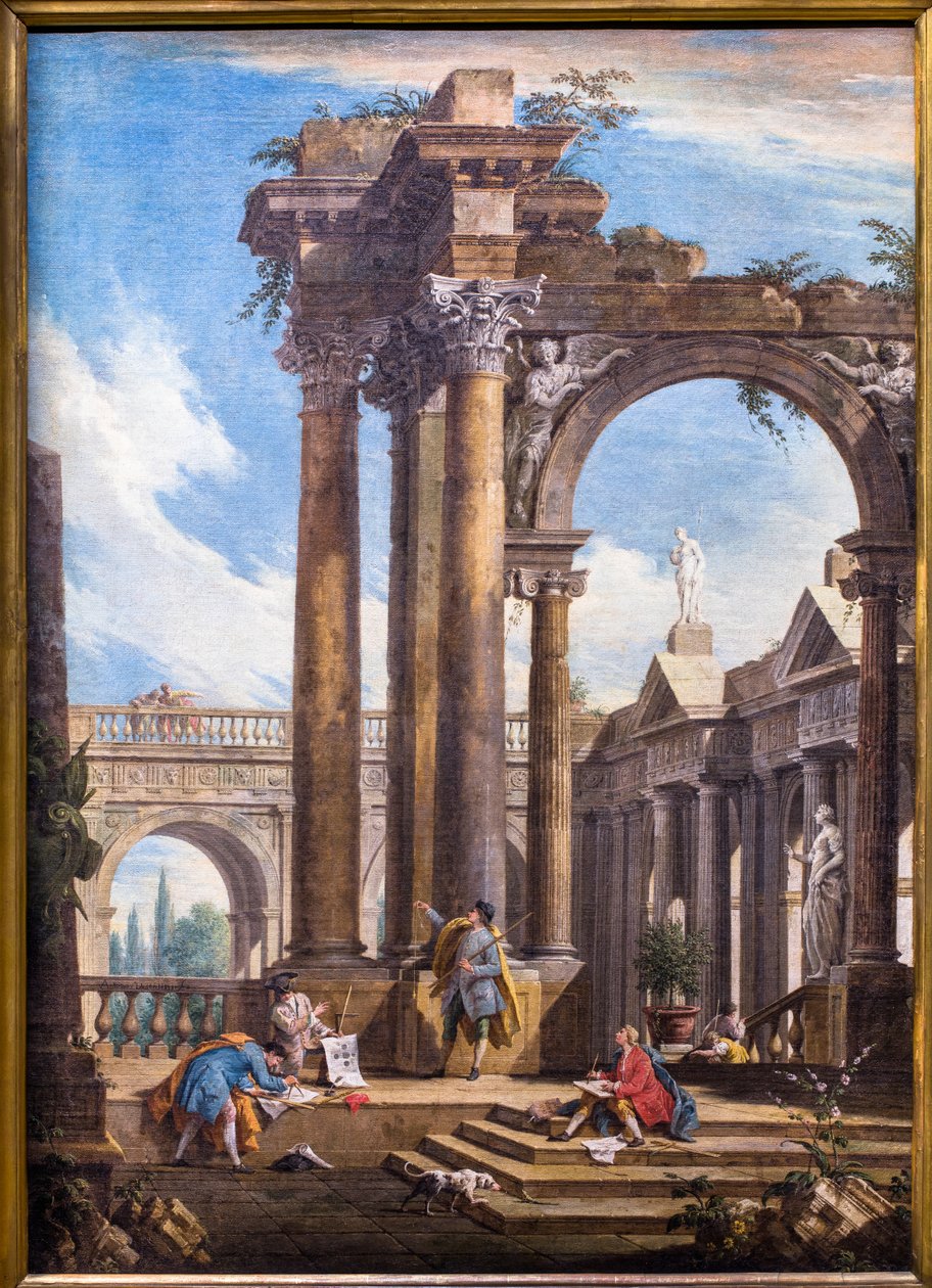 Fantasia architettonica da Antonio Visentini