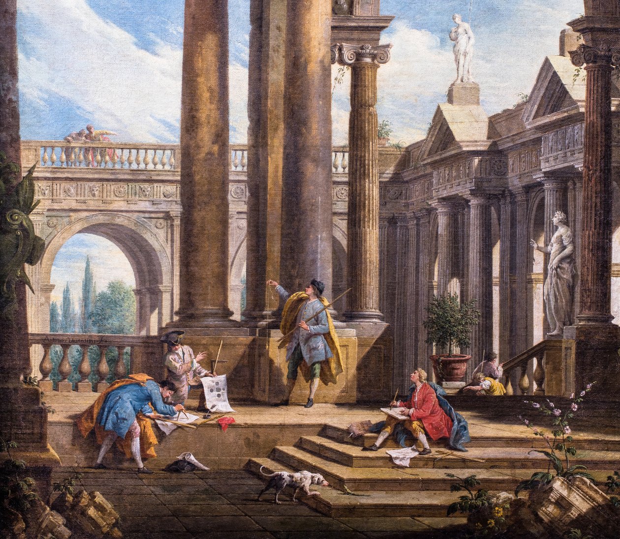 Fantasia architettonica da Antonio Visentini