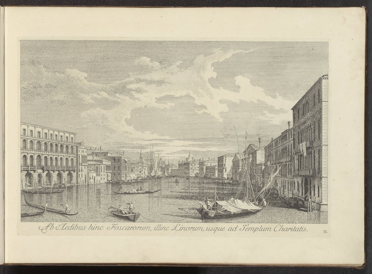 Veduta del Canal Grande a Venezia da Antonio Visentini