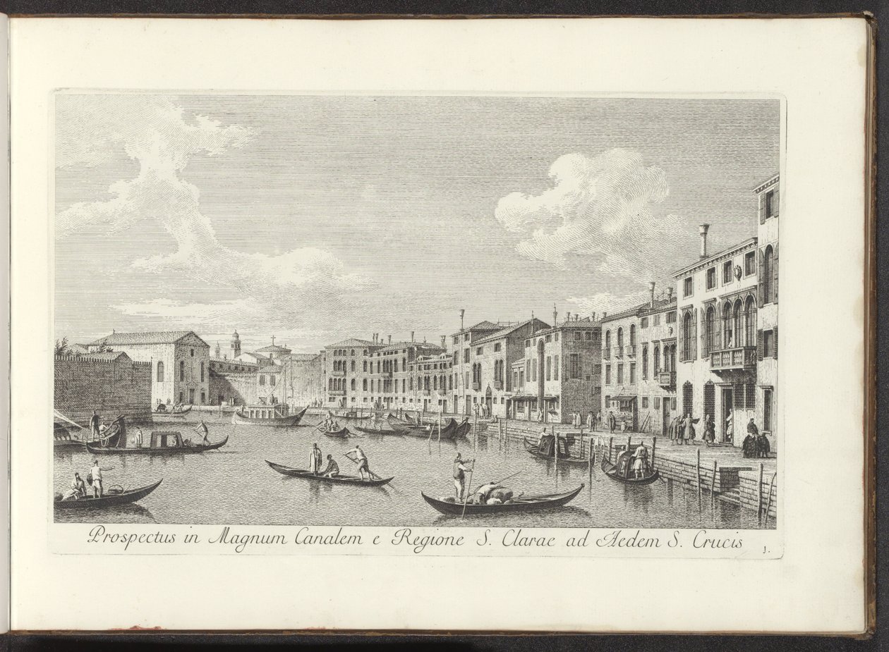 Vista sul Canal Grande a Venezia da Antonio Visentini