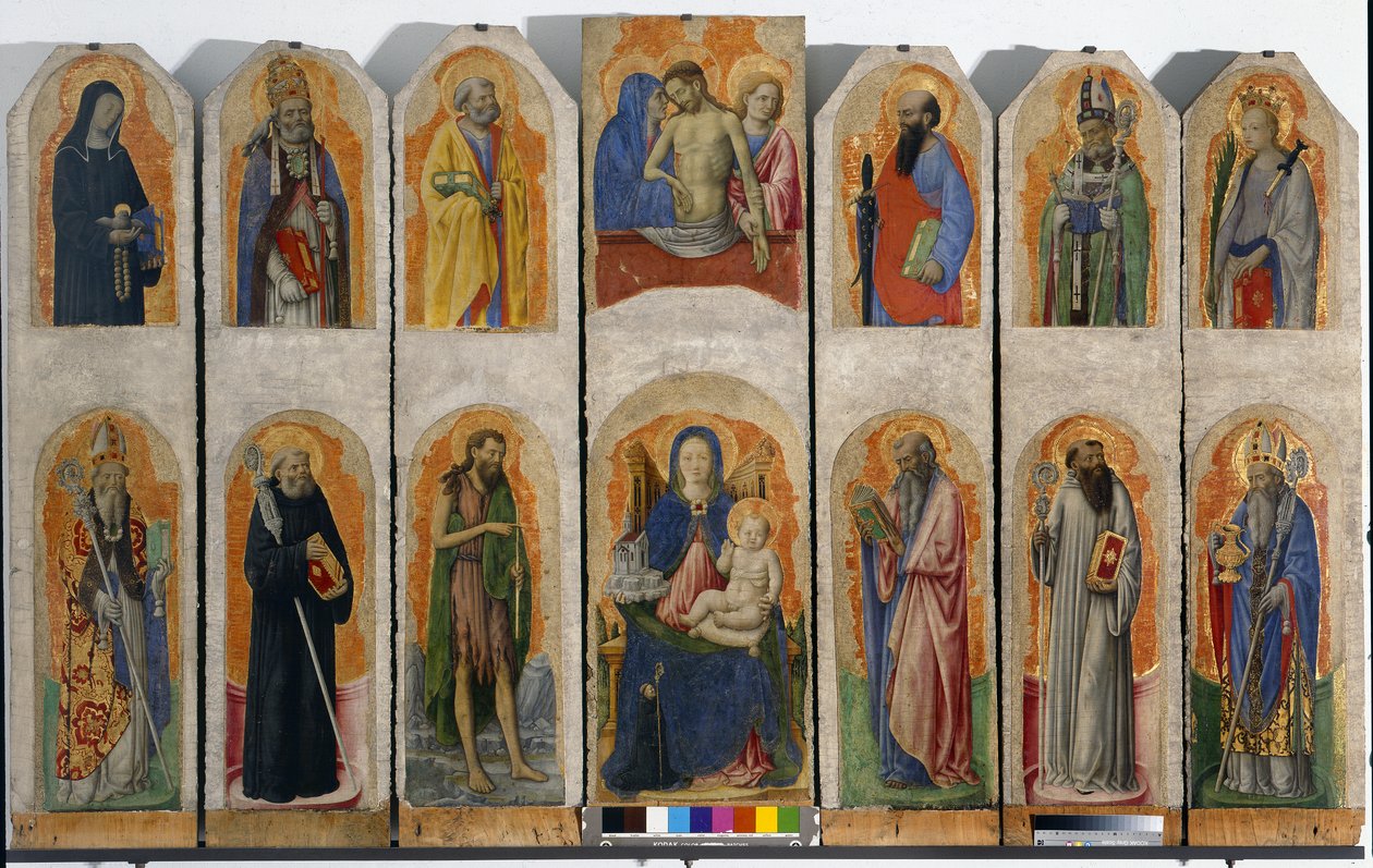 Polittico di Praglia, c.1448 da Antonio Vivarini