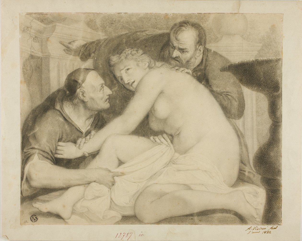 Susanna e i vecchioni da Antonio Viviani