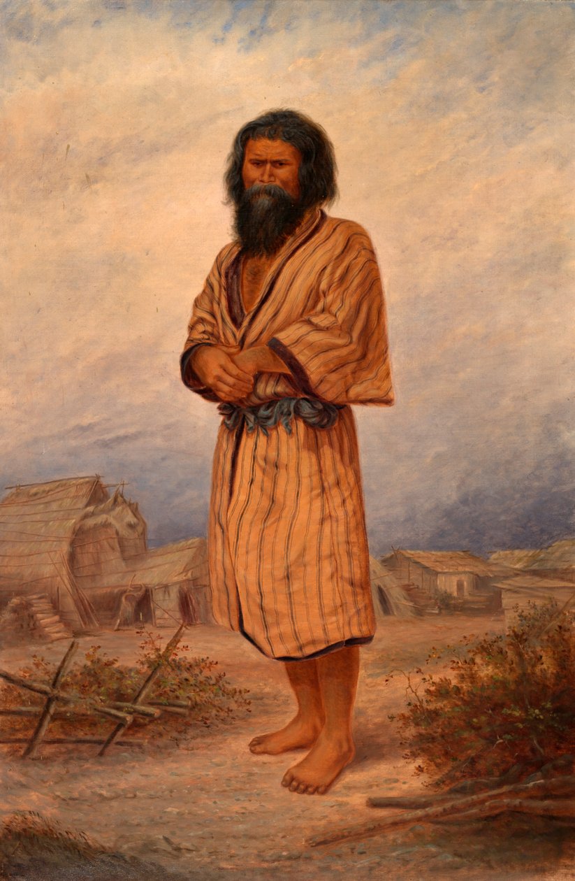 Uomo Aino, c. 1893 da Antonio Zeno Shindler