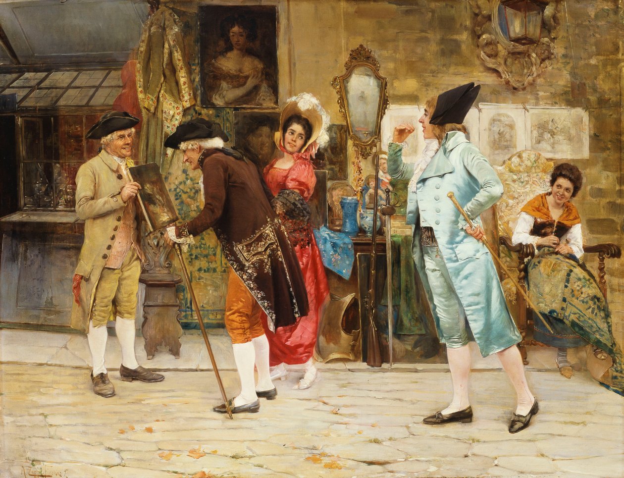 Il vecchio negozio di curiosità da Antonio Zoppi