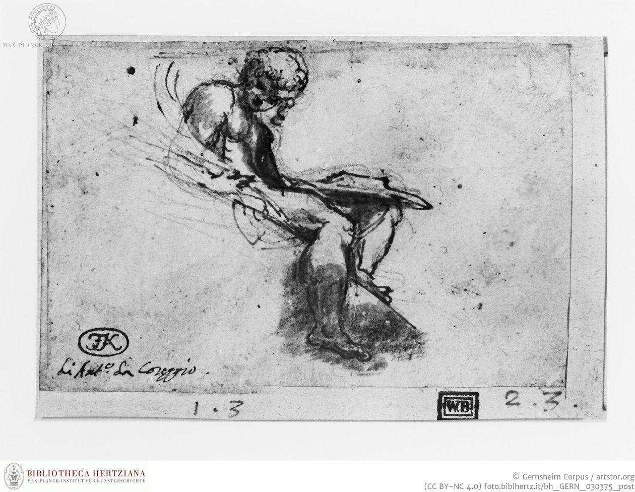 Correggio - Figura seduta con libro, obj08025394 da Antonio da Correggio
