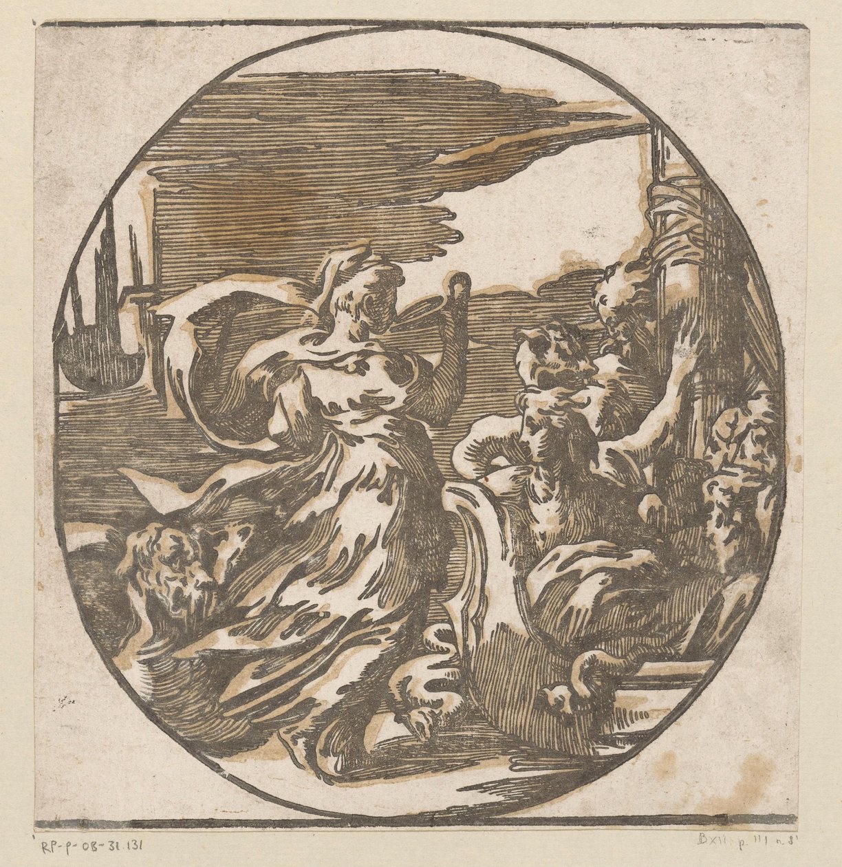 Circe che beve da Antonio da Trento (possibly)